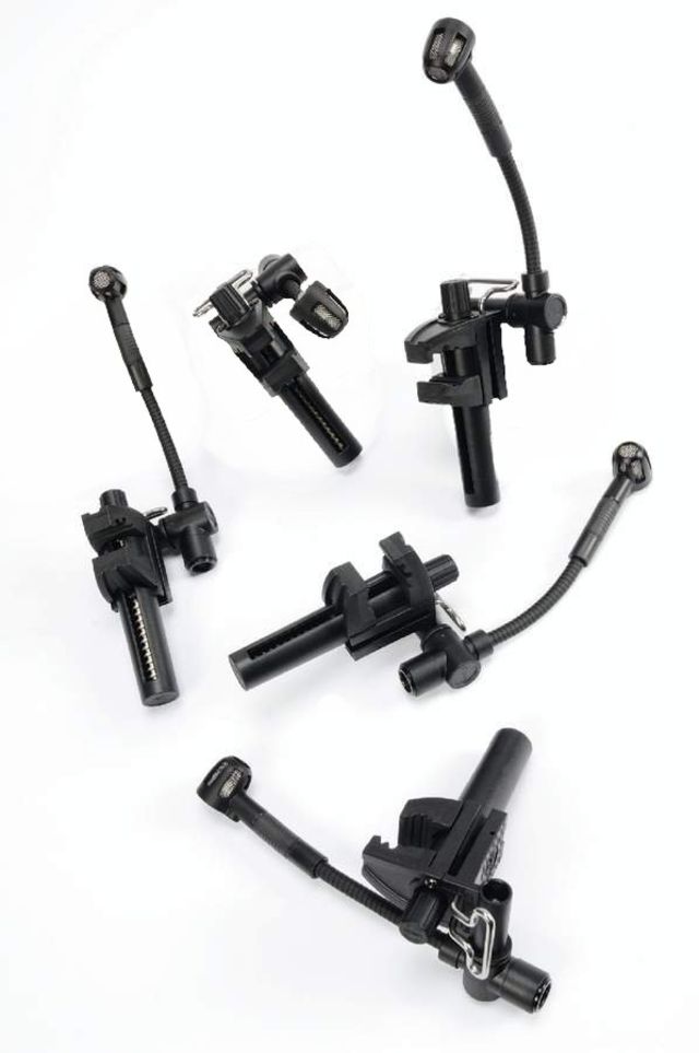 The most desirable of all drum mics are the sort of miniature clip-on models known as micro mics.